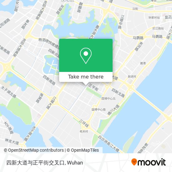 四新大道与正平街交叉口 map