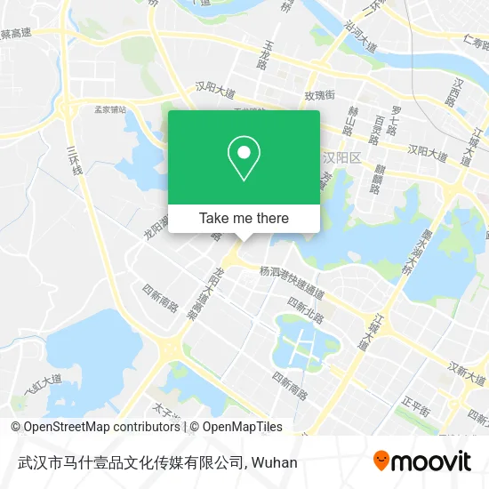 武汉市马什壹品文化传媒有限公司 map