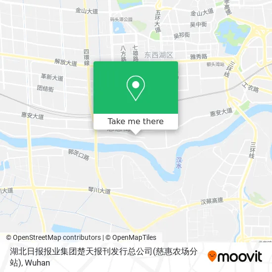 湖北日报报业集团楚天报刊发行总公司(慈惠农场分站) map