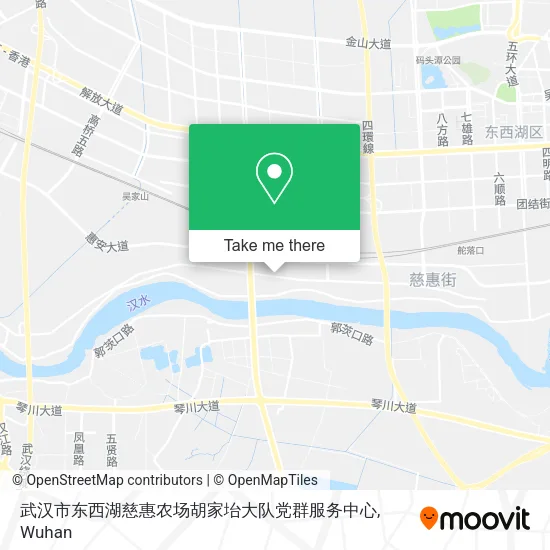 武汉市东西湖慈惠农场胡家坮大队党群服务中心 map