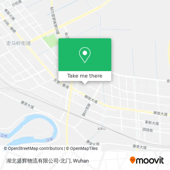 湖北盛辉物流有限公司-北门 map