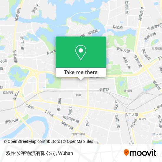 双怡长宇物流有限公司 map