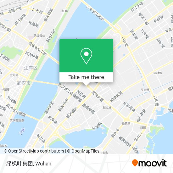 绿枫叶集团 map