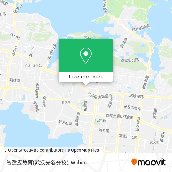 智适应教育(武汉光谷分校) map
