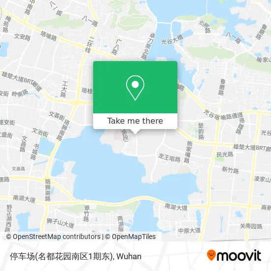 停车场(名都花园南区1期东) map