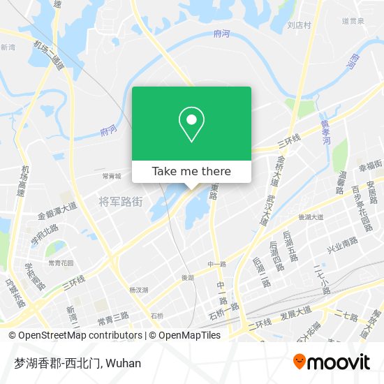梦湖香郡-西北门 map