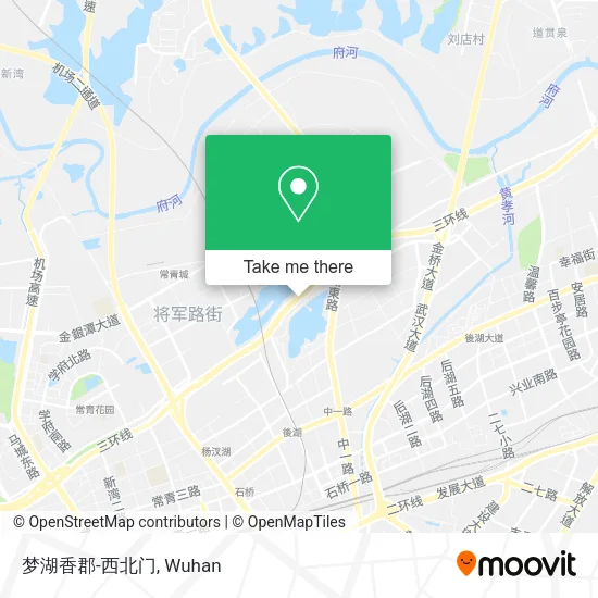 梦湖香郡-西北门 map