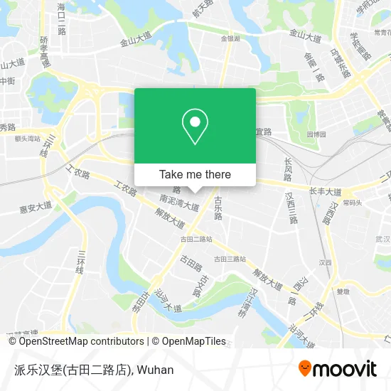 派乐汉堡(古田二路店) map