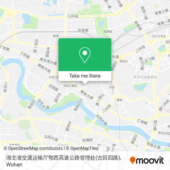 湖北省交通运输厅鄂西高速公路管理处(古田四路) map