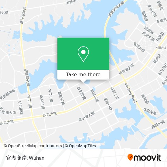 官湖澜岸 map