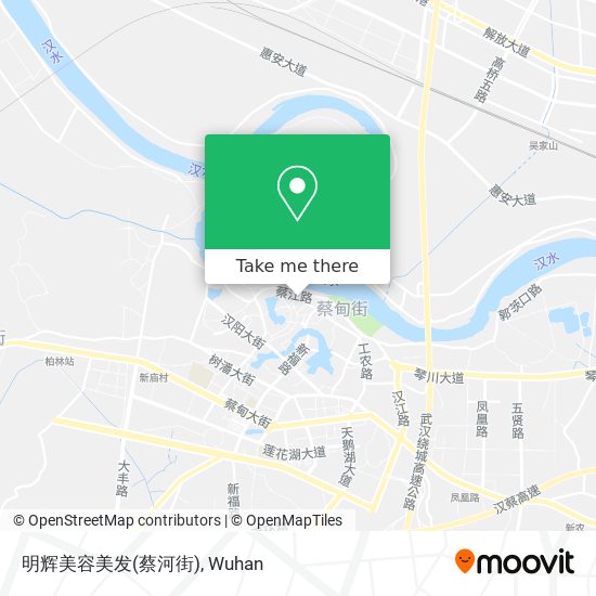 明辉美容美发(蔡河街) map