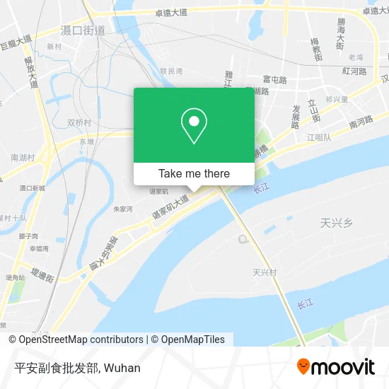 平安副食批发部 map