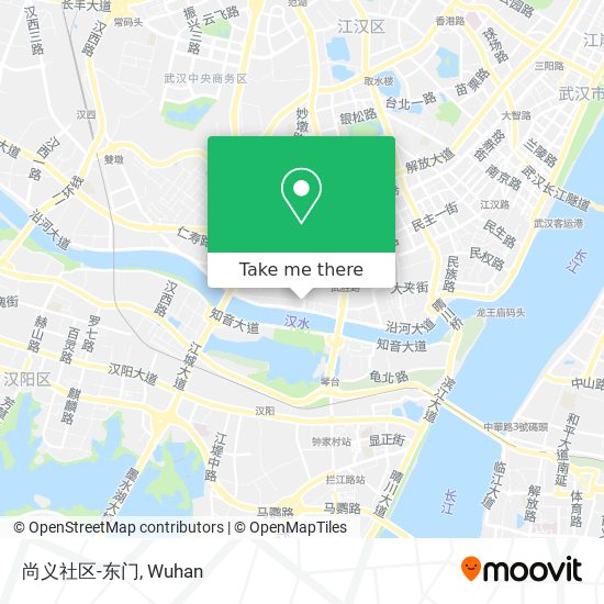 尚义社区-东门 map