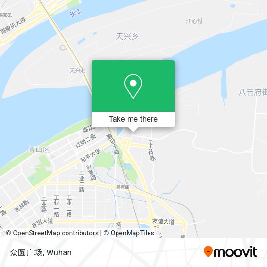 众圆广场 map