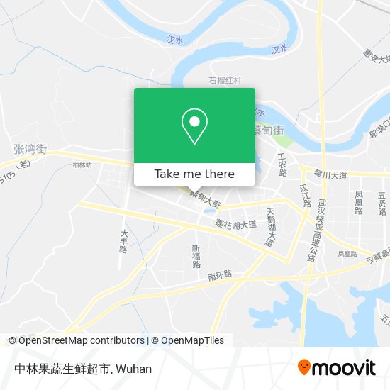 中林果蔬生鲜超市 map