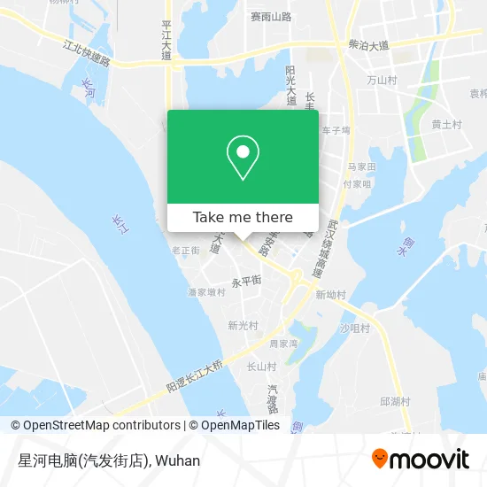 星河电脑(汽发街店) map