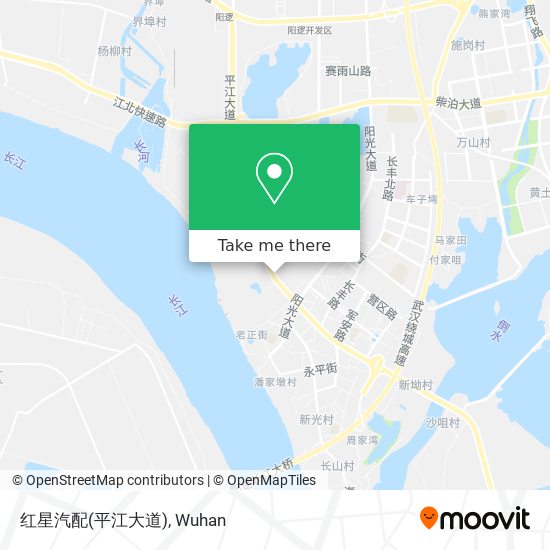 红星汽配(平江大道) map