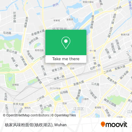 杨家风味粉面馆(杨杈湖店) map