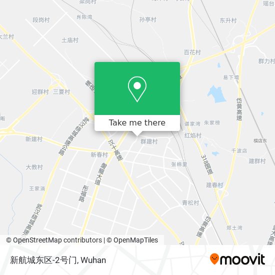 新航城东区-2号门 map