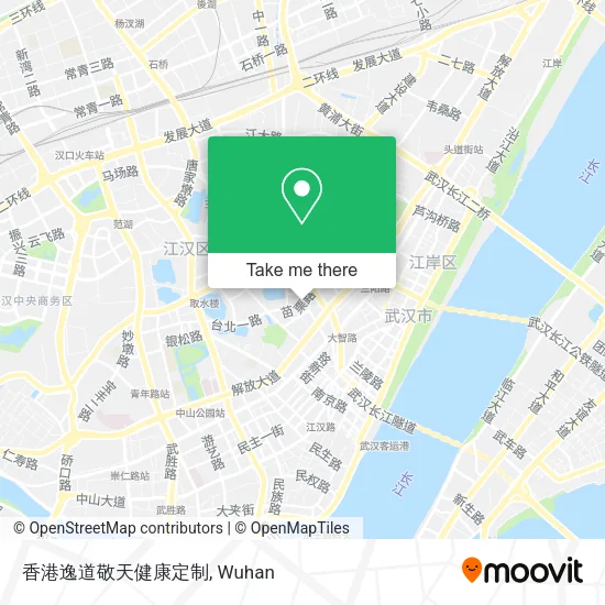 香港逸道敬天健康定制 map