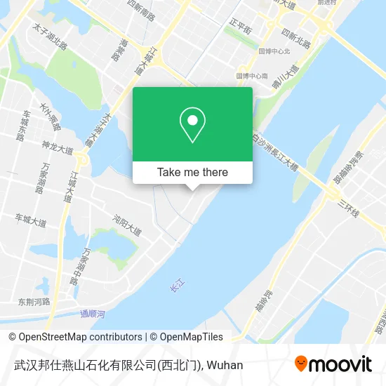 武汉邦仕燕山石化有限公司(西北门) map