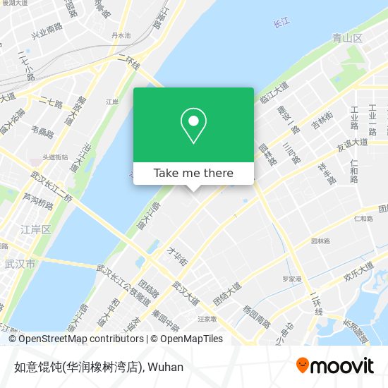 如意馄饨(华润橡树湾店) map
