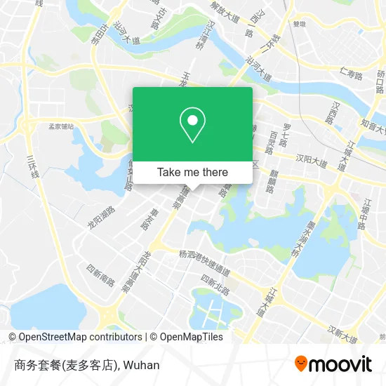 商务套餐(麦多客店) map