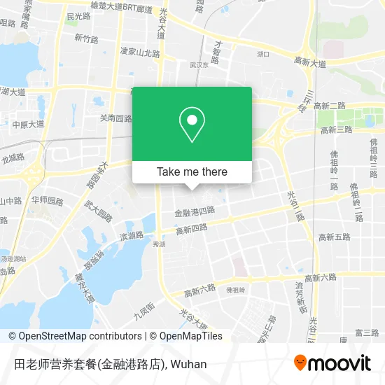 田老师营养套餐(金融港路店) map