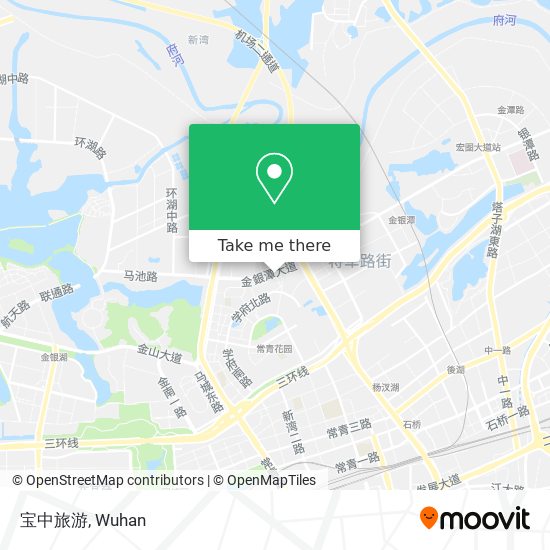 宝中旅游 map