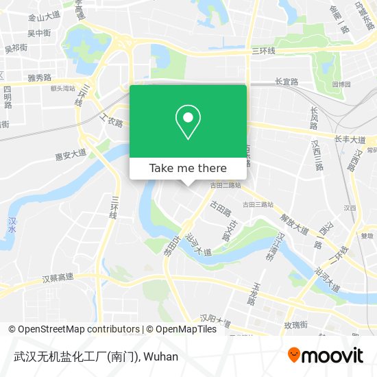 武汉无机盐化工厂(南门) map