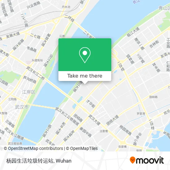 杨园生活垃圾转运站 map