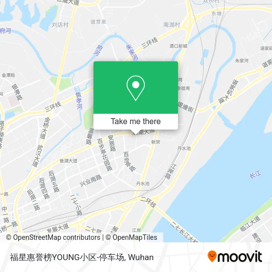 福星惠誉榜YOUNG小区-停车场 map