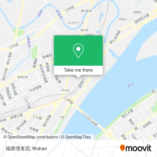 福星理发店 map