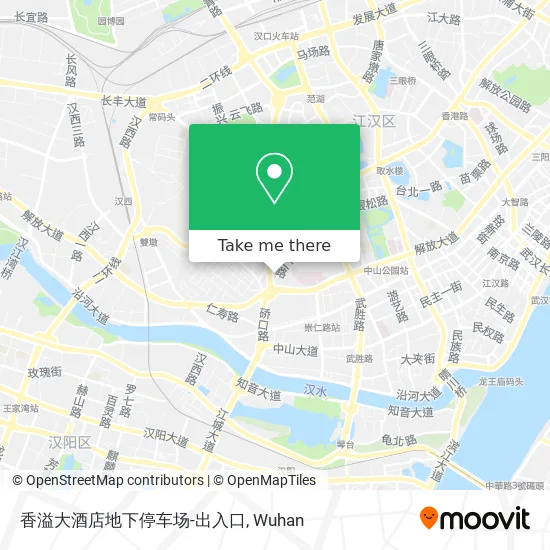 香溢大酒店地下停车场-出入口 map