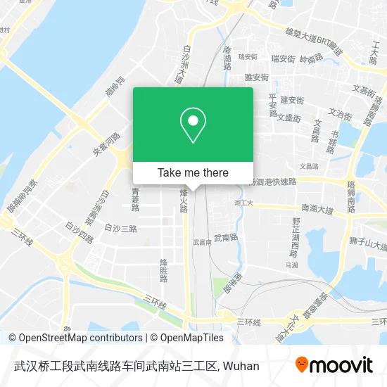 武汉桥工段武南线路车间武南站三工区 map