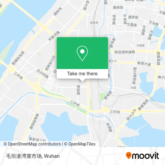 毛坦港湾菜市场 map
