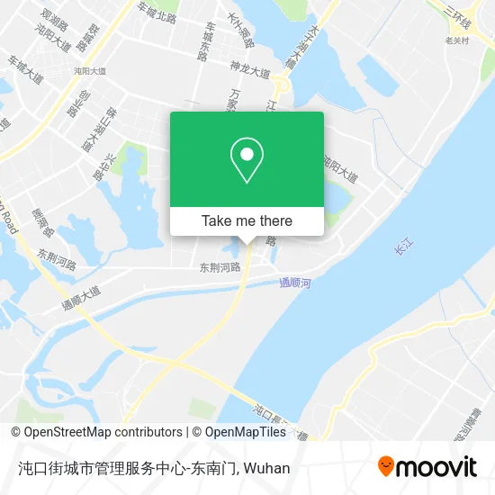 沌口街城市管理服务中心-东南门 map