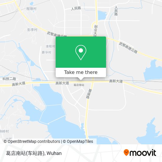 葛店南站(车站路) map