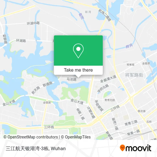 三江航天银湖湾-3栋 map