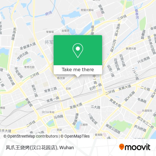 凤爪王烧烤(汉口花园店) map