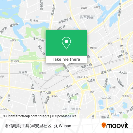 君信电动工具(华安里社区北) map
