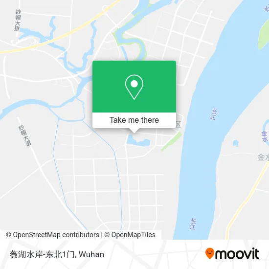 薇湖水岸-东北1门 map
