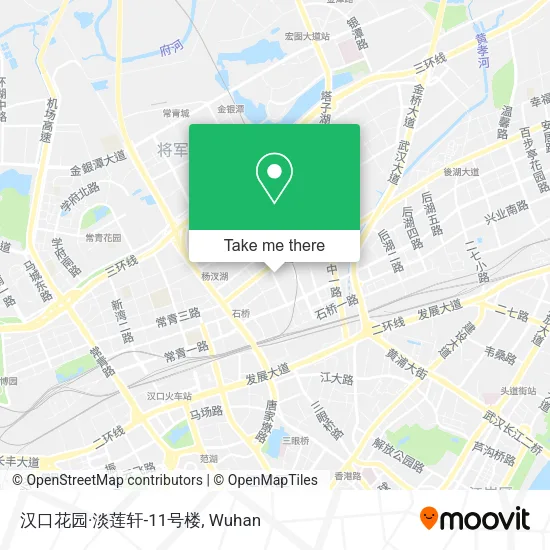 汉口花园·淡莲轩-11号楼 map