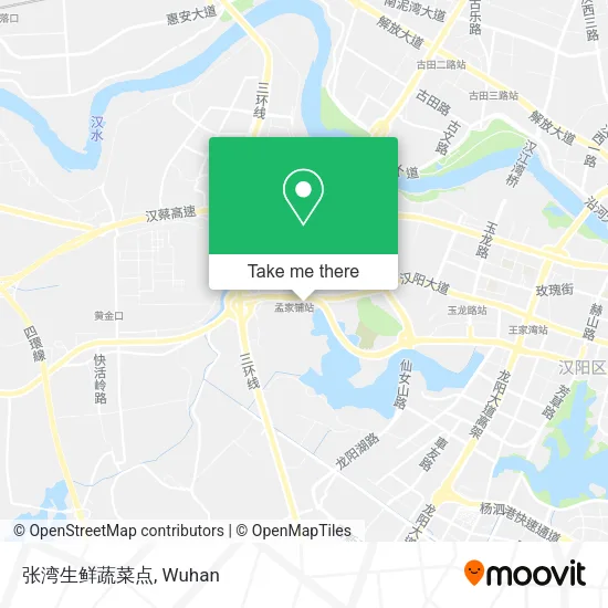 张湾生鲜蔬菜点 map