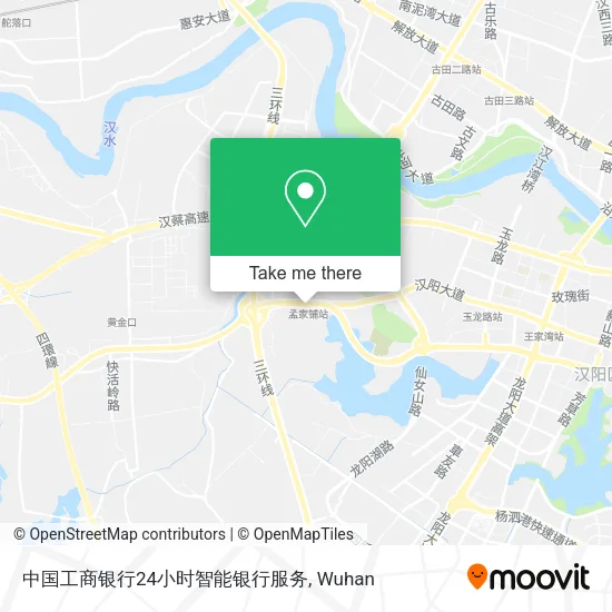 中国工商银行24小时智能银行服务 map