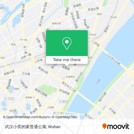 武汉小奕的家普通公寓 map