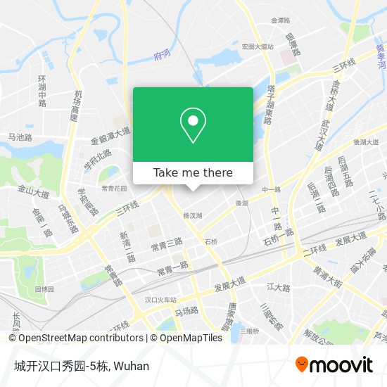 城开汉口秀园-5栋 map