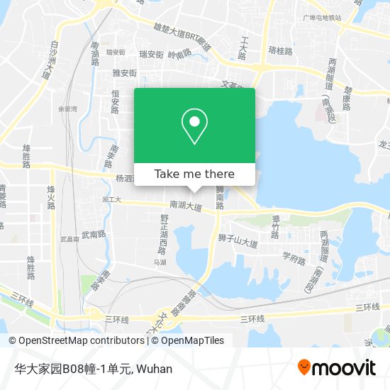 华大家园B08幢-1单元 map