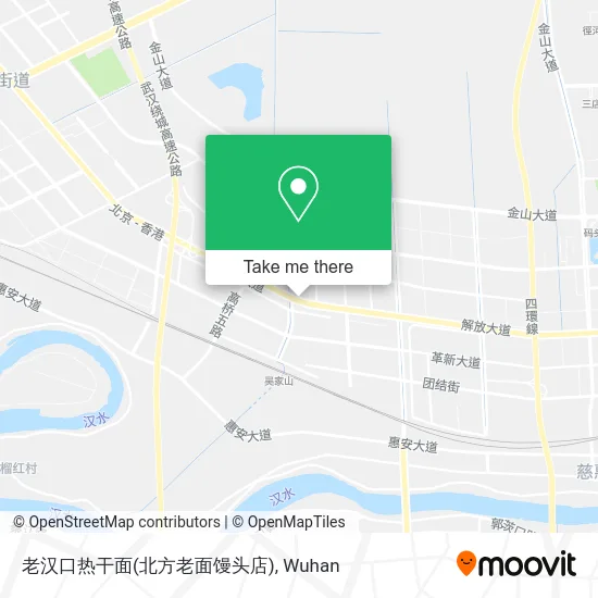 老汉口热干面(北方老面馒头店) map