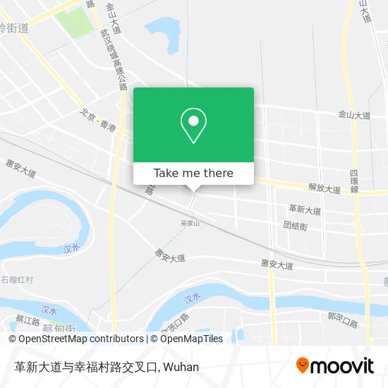 革新大道与幸福村路交叉口 map
